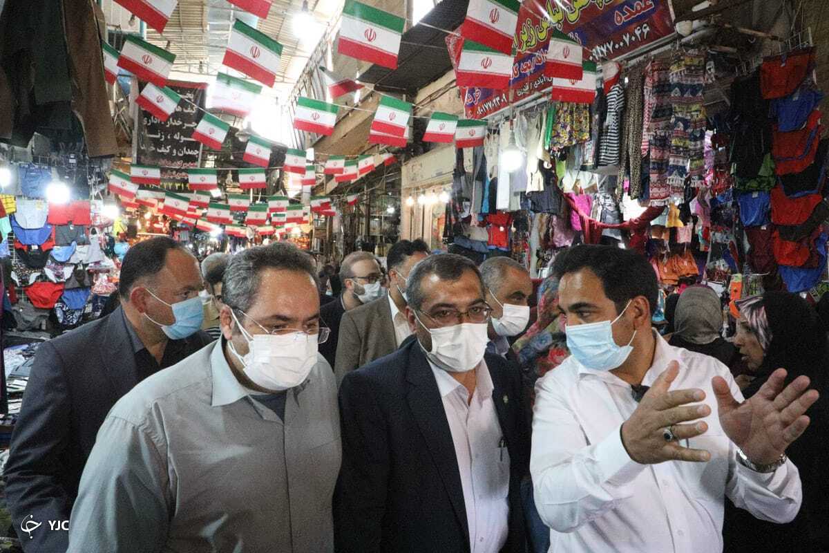 شهردار شیراز از بازار و محور تاریخی زند بازدید کرد