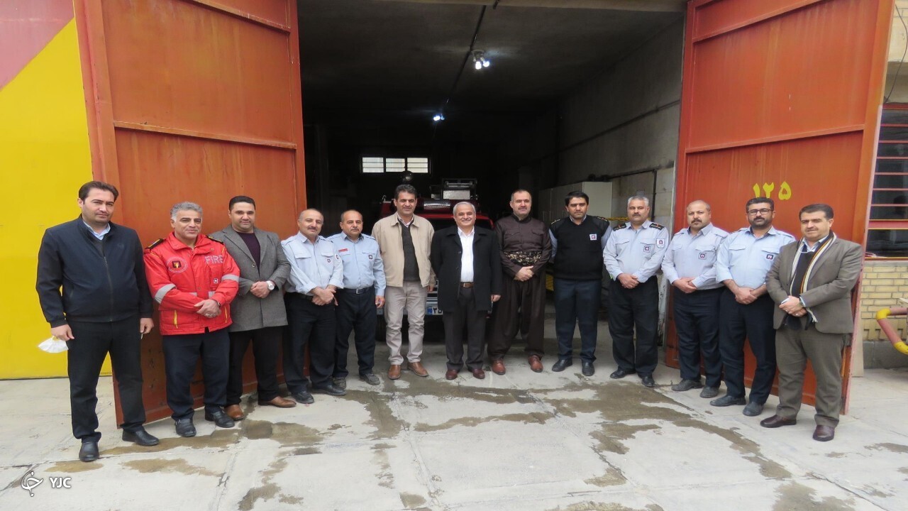 آتش نشانان مهاباد طی نوروز در حالت آماده باش قرار دارند