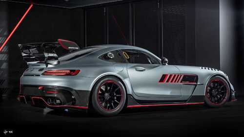 مرسدس-AMG GT سری Track با قدرت 778 اسب بخار فقط در مسیر معرفی شد