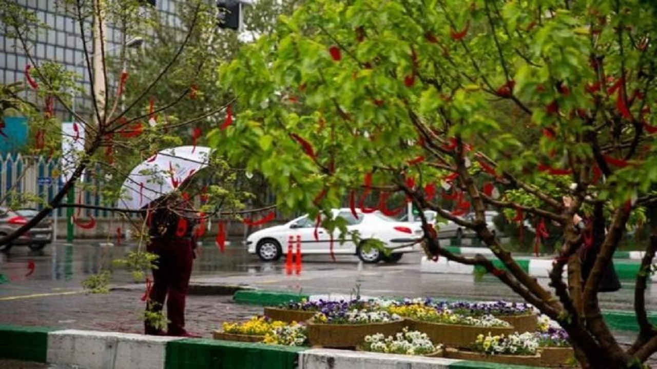 بارش‌های رگباری پراکنده اصفهان را فرا می‌گیرد