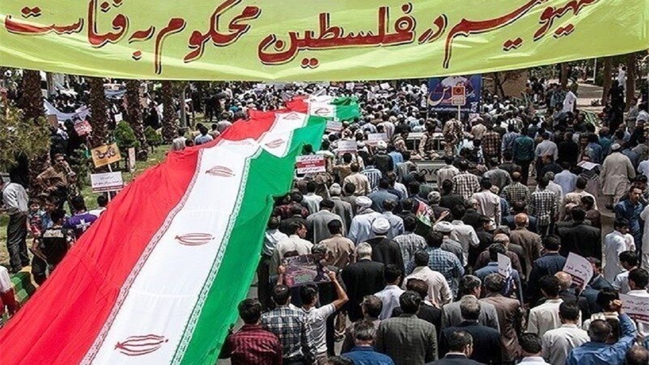 برگزاری راهپیمایی روز قدس با حضور پرشور البرزی ها
