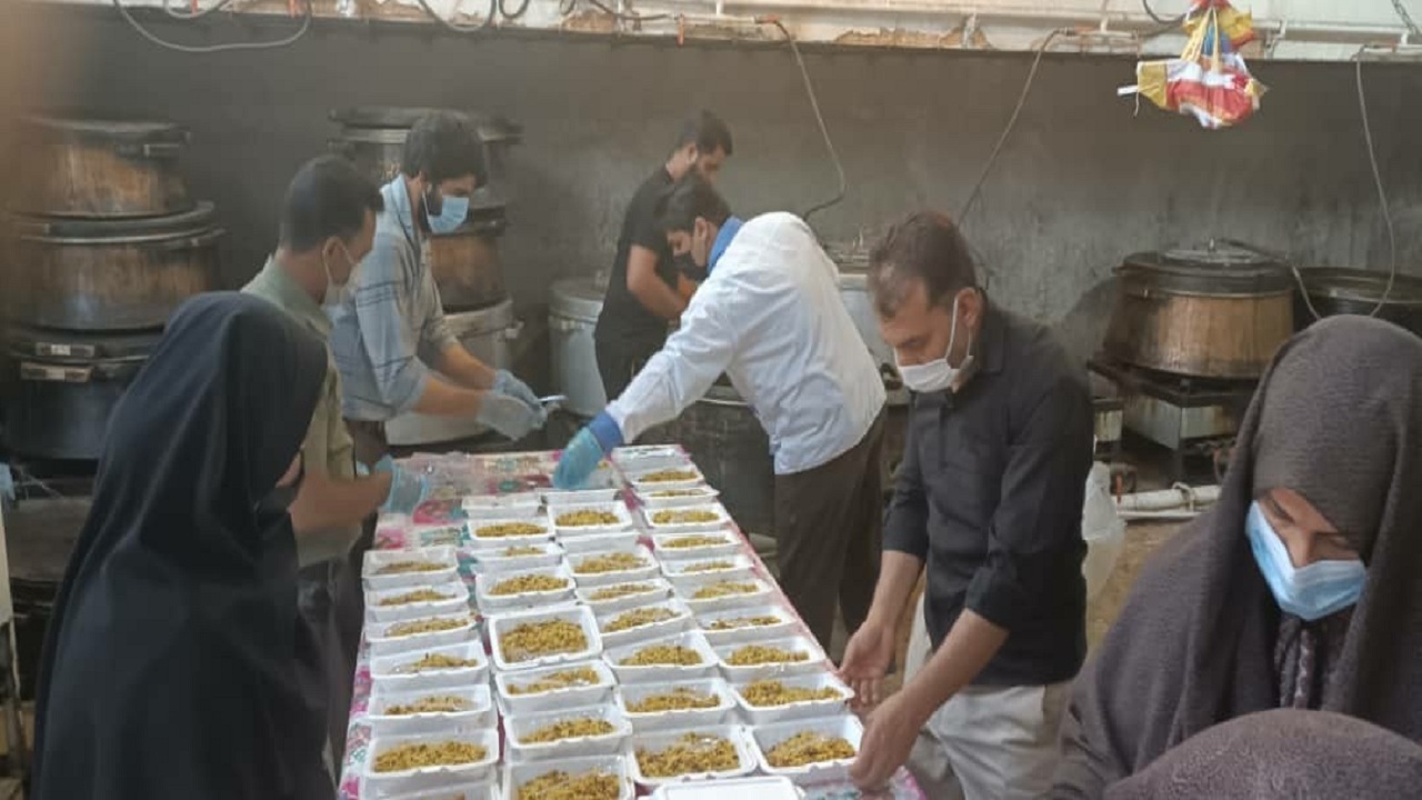 توزیع ۶ هزار پرس غذا در کرمان