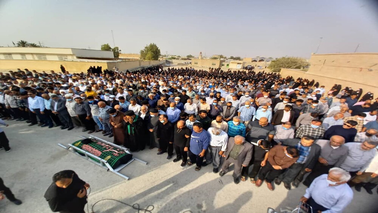 تشییع پیکر حجت الاسلام موسوی نژاد در لامرد