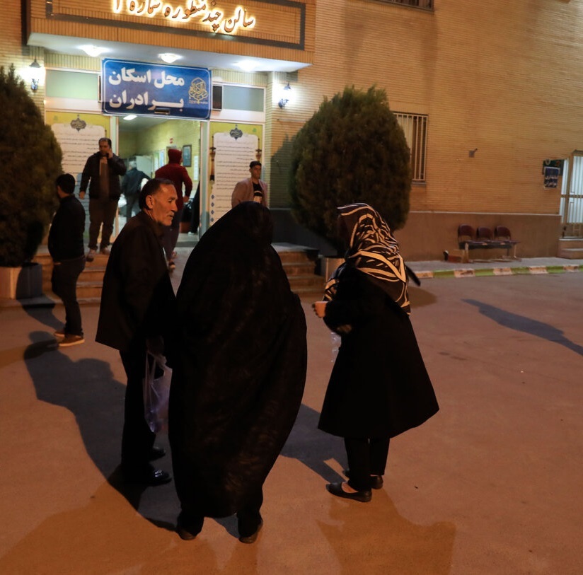 اسکان زائران نوروزی در ورزشگاه امام رضا (ع) مشهد