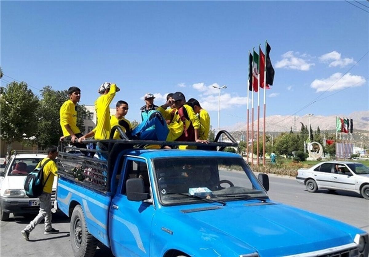 با خودرو‌های باری نفر جا به جا نکنید