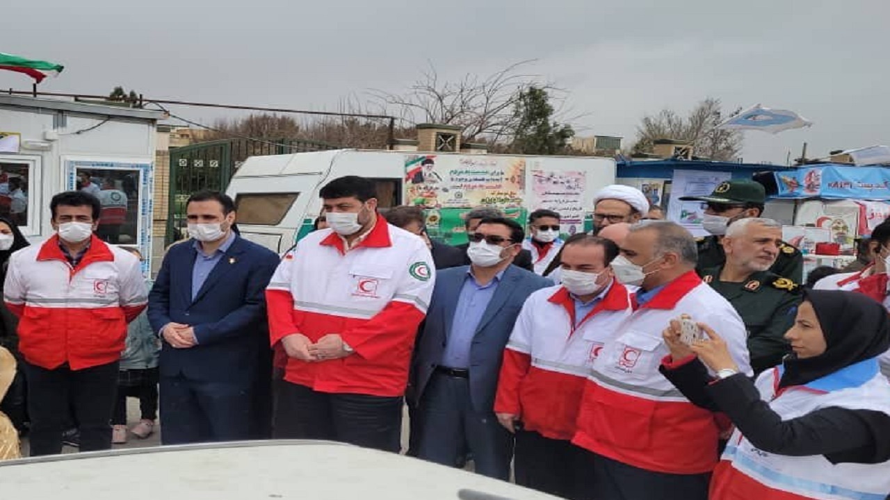 بیش از ۵ هزار نیروی هلال احمر مشغول خدمت رسانی به مسافران نوروزی هستند