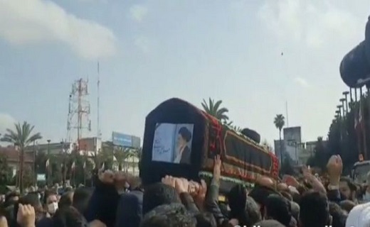 پیکر آیت&zwnj;الله رودباری در مسجد صفی رشت آرام گرفت