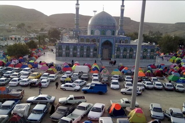 اسکان بیش از ۳۱ هزار مسافر نوروزی در بقاع متبرکه هرمزگان