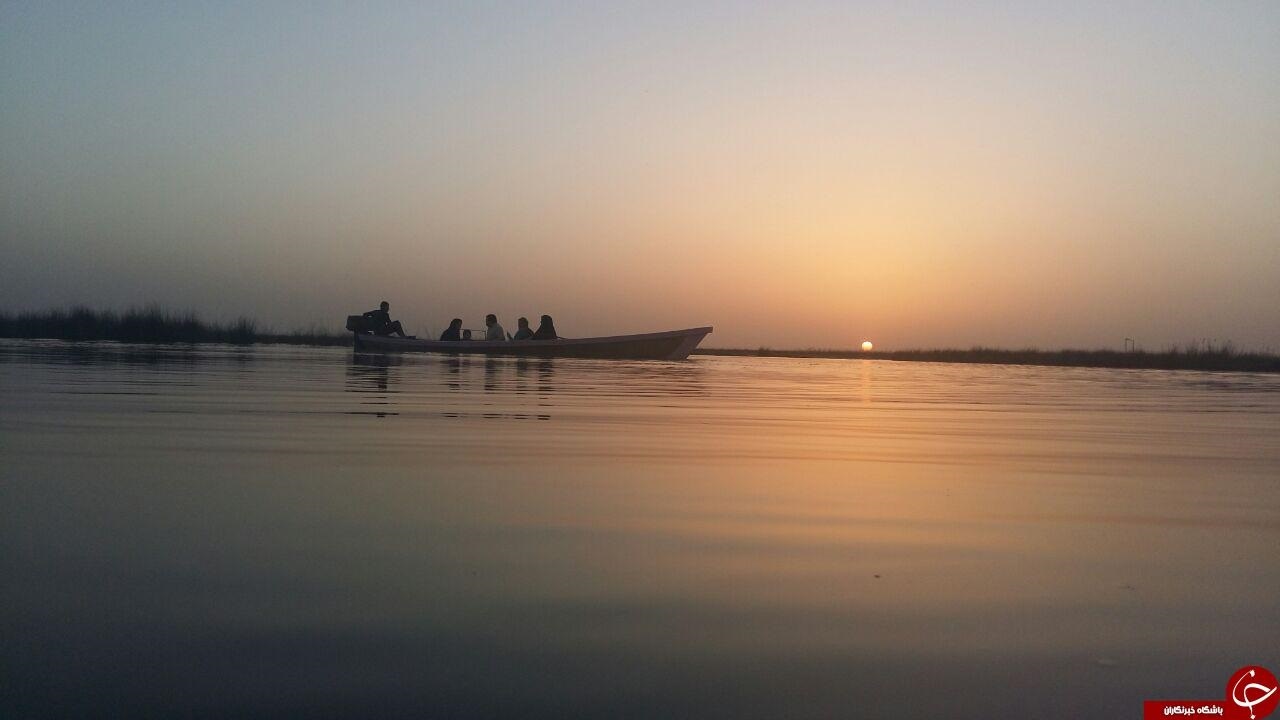 اسکله تفریحی دارخوین شادگان میزبان گردشگران نوروزی است