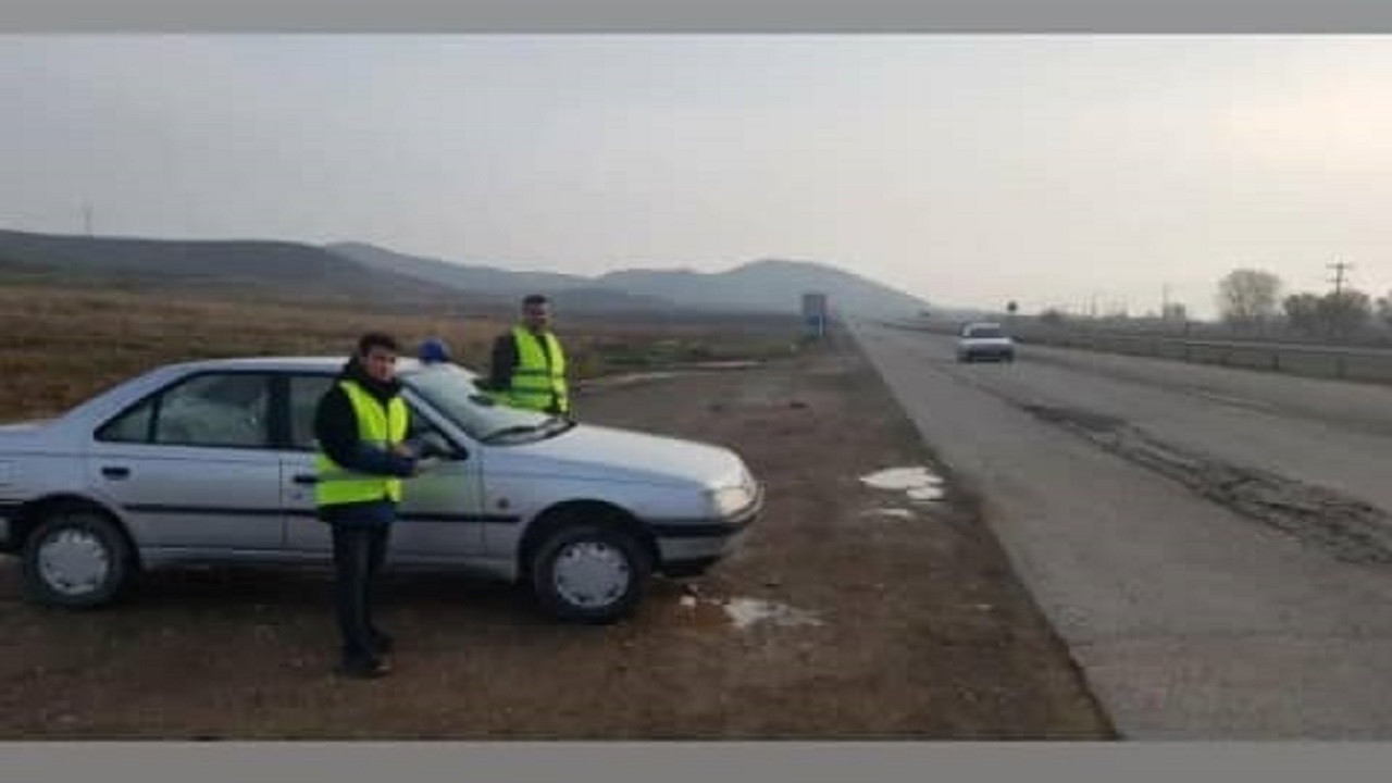 گروه‌های جهادی به کمک پلیس راه آمدند