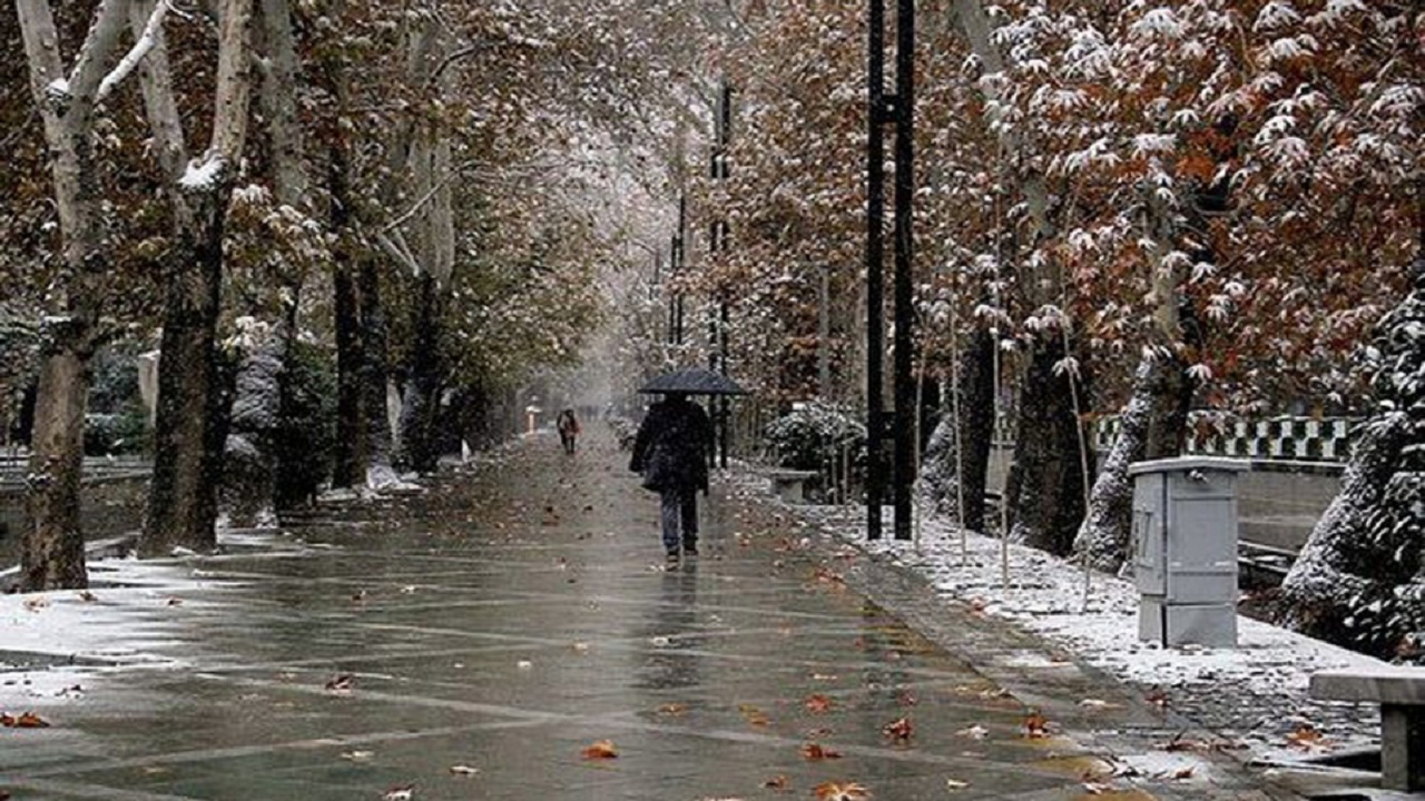 پیش بینی بارش پراکنده برف و وزش باد در استان سمنان