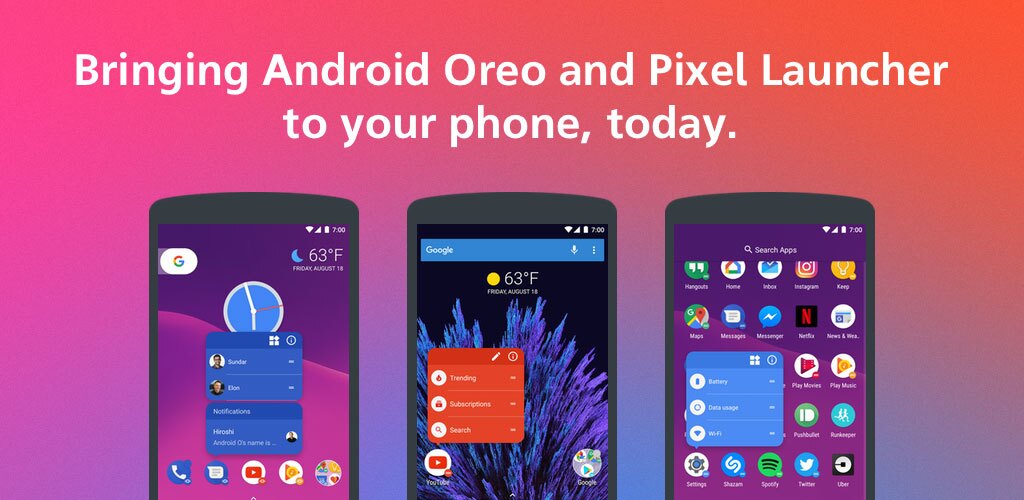 برنامه Action Launcher: Pixel Edition برنامه Action Launcher: Pixel Edition
