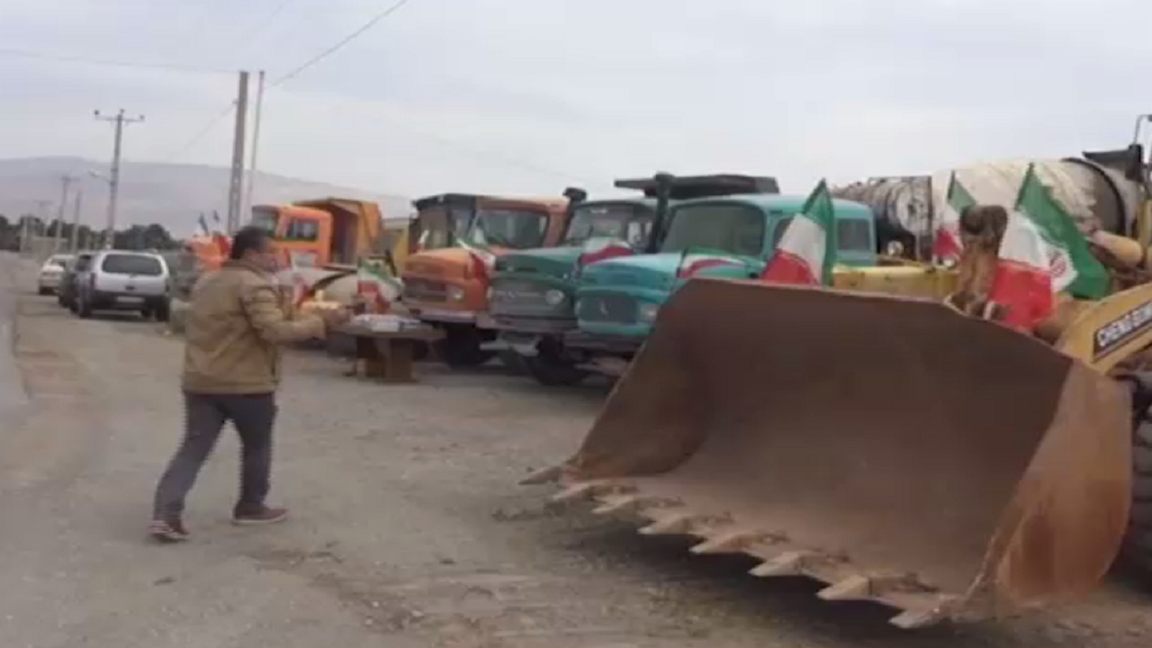 آغاز طرح تعریض جاده روستای نوحصار گرمسار