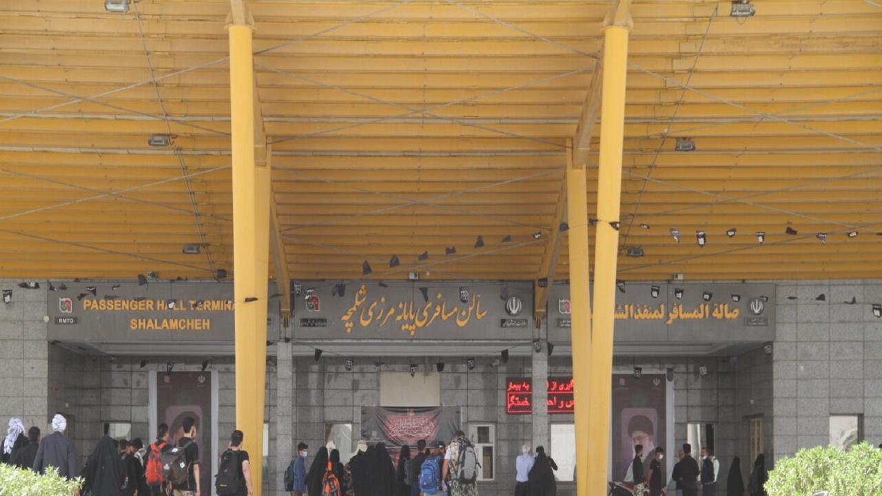 تردد بیش از ۱۳ هزار مسافر از پایانه‌های مرزی خوزستان