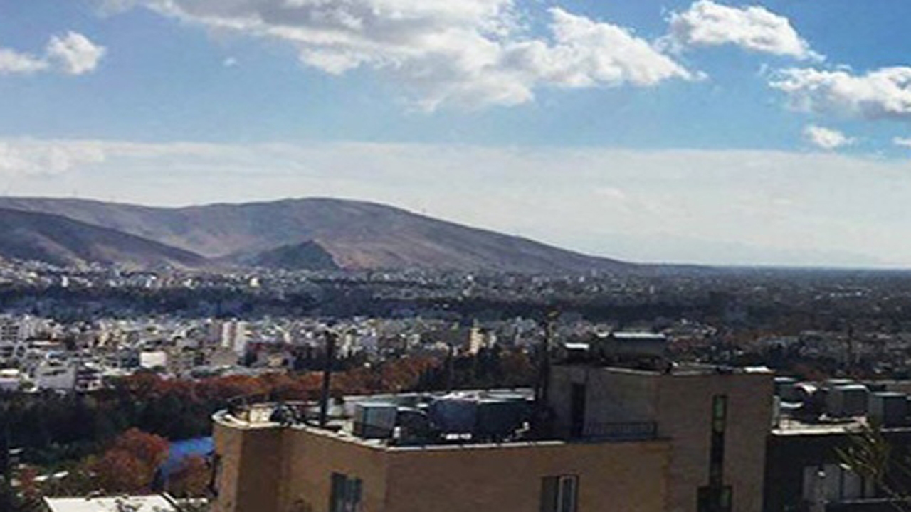 شاخص کیفیت هوای شیراز قابل قبول است