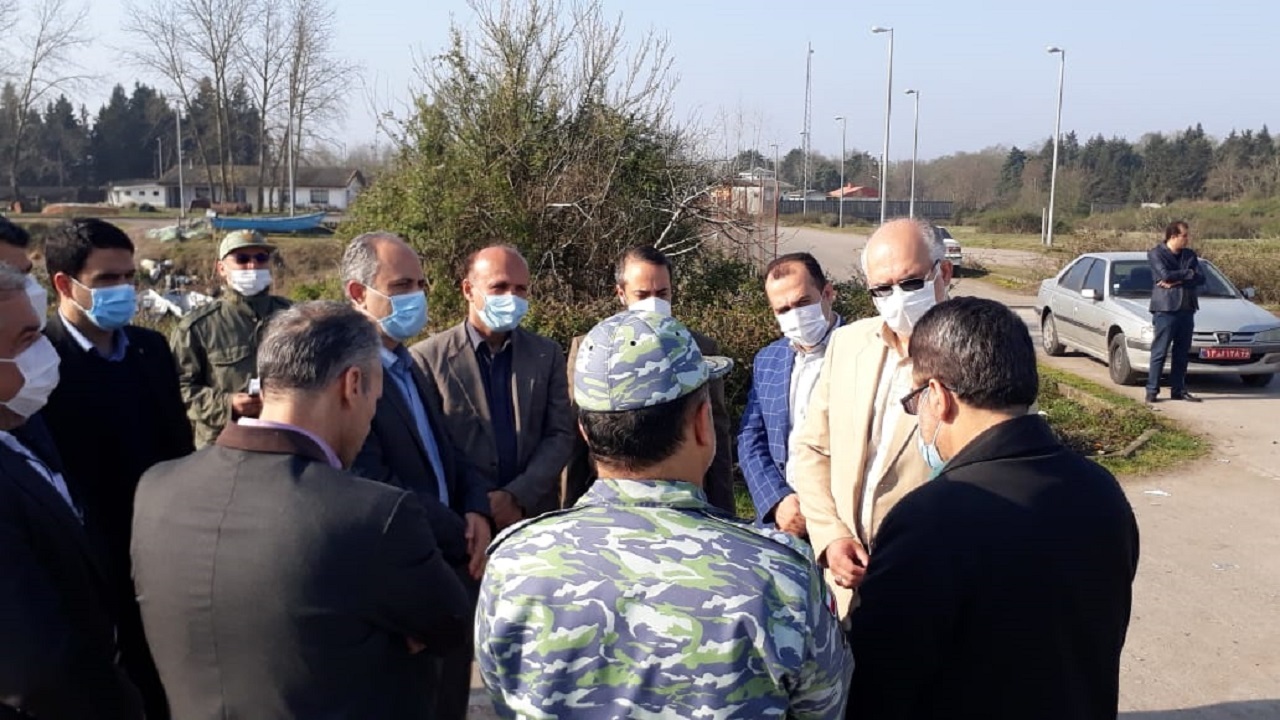 بازدید از مراکز تکثیر و بازسازی ذخایر آبزیان در رودخانه سفید رود