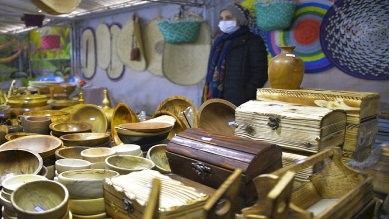 افتتاح نمایشگاه ملی صنایع‌دستی در ساری