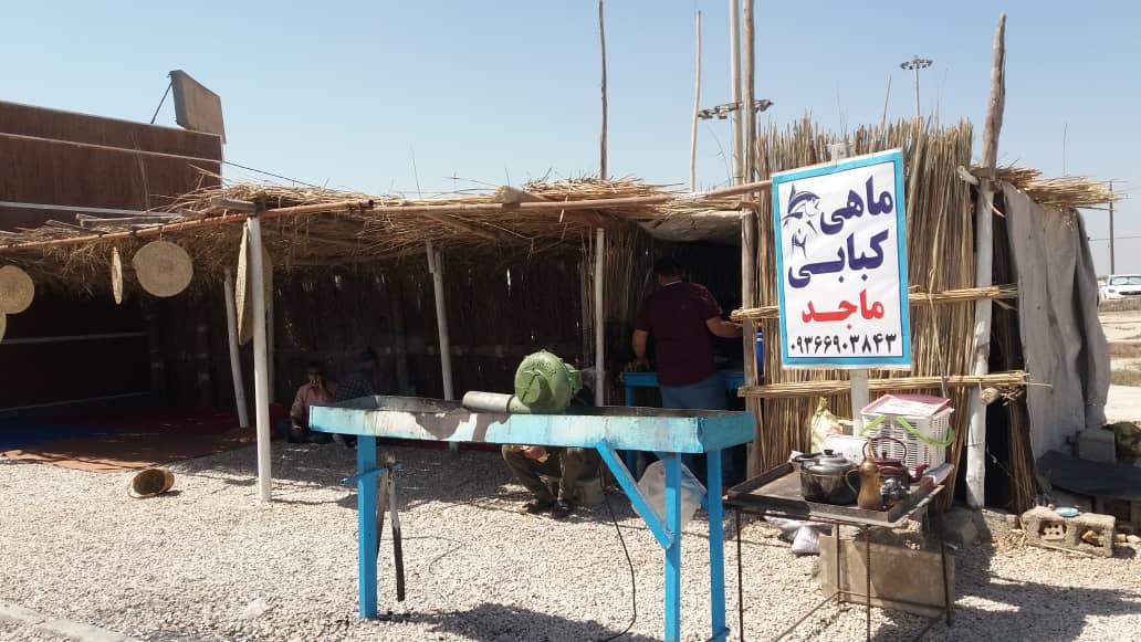 گشتی با قایق در تالاب شادگان + فیلم