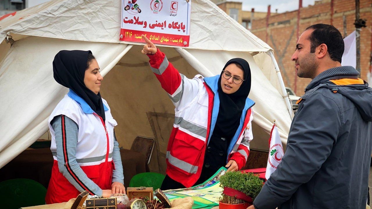 بهره‌مندی بیش از ۱۱ هزار مسافر نوروزی از خدمات هلال‌احمر زنجان