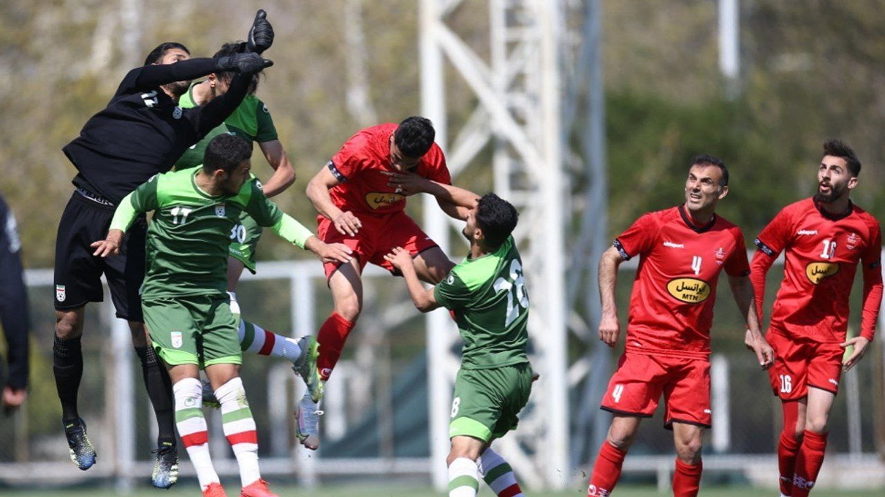 امید ایران ۳ - پرسپولیس یک/ مهدوی کیا از سد یحیی گذشت