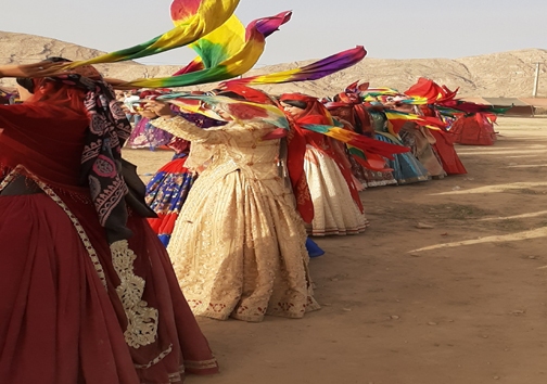 رقص زیبای قشقایی
