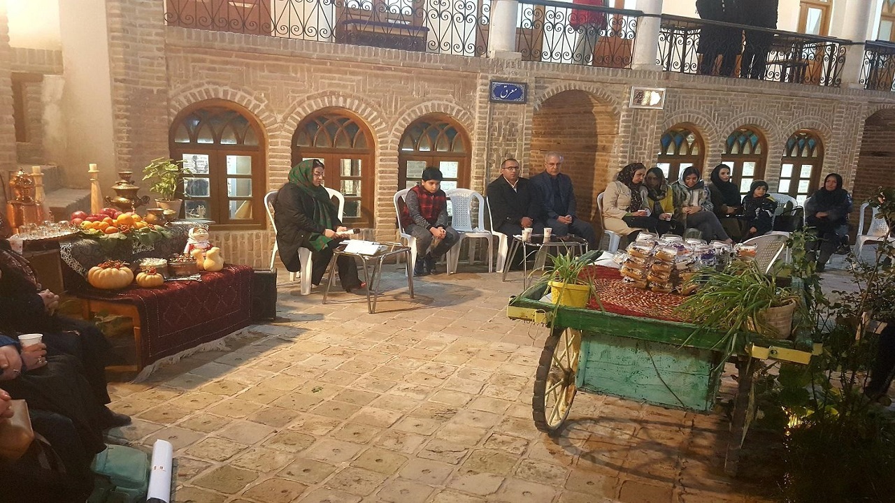 آیین پاسداشت شب یلدا در خانه جاجرمی بجنورد برگزار شد
