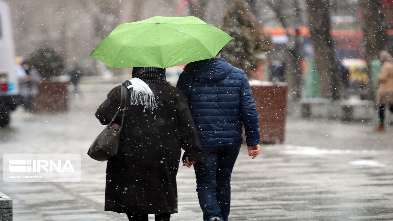 بارش برف استان همدان را فرا می گیرد
