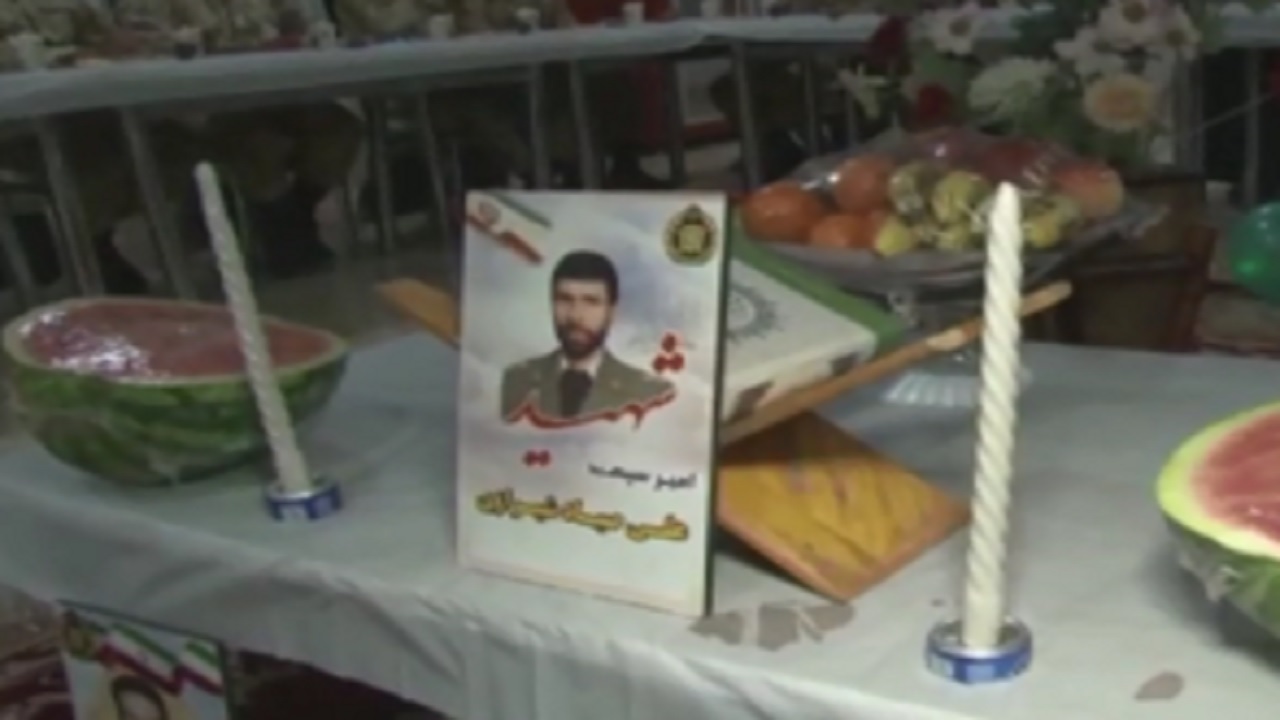 سفره شب یلدا در پادگان مرزی خرمشهر