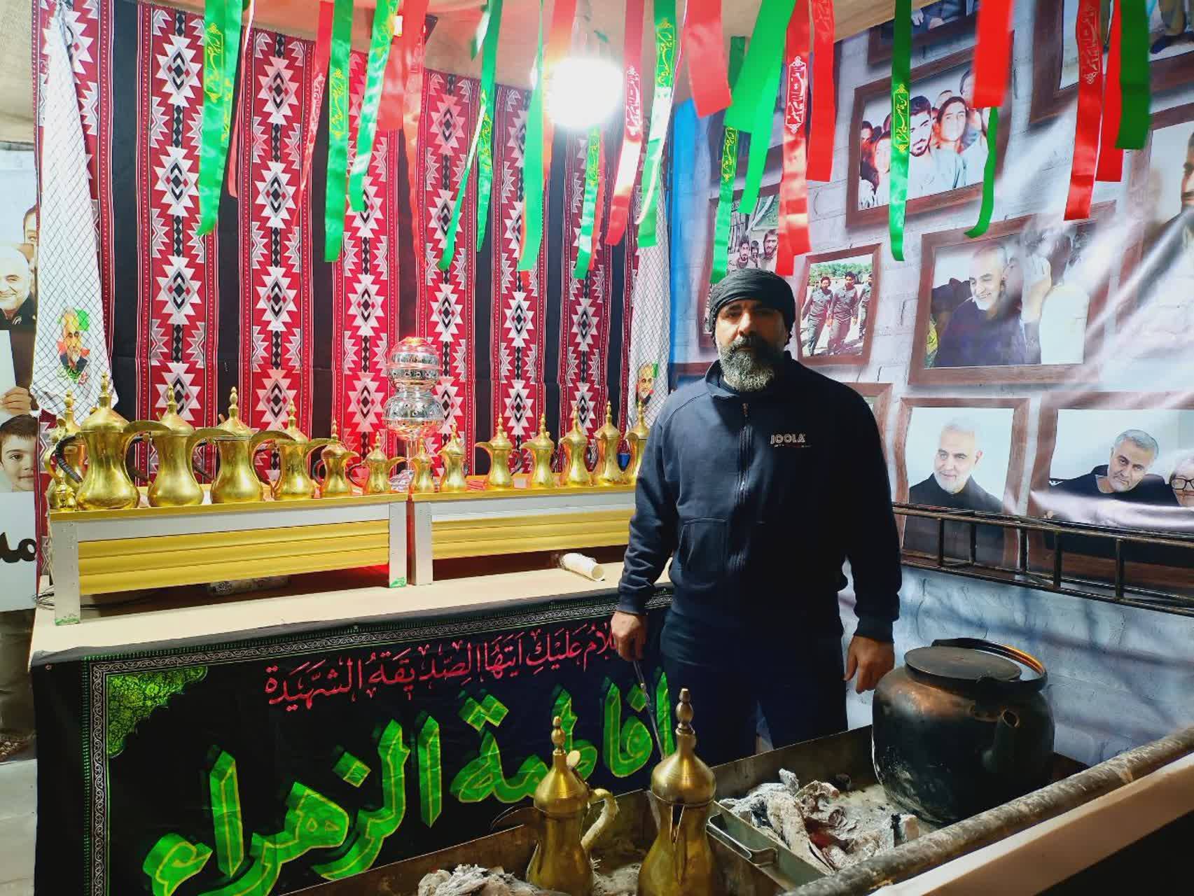 دمام زنی در گلزار شهدای کرمان +فیلم