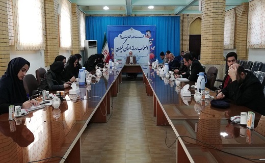 نشست آیت الله فلاحتی با خبرنگاران و اصحاب رسانه گیلان