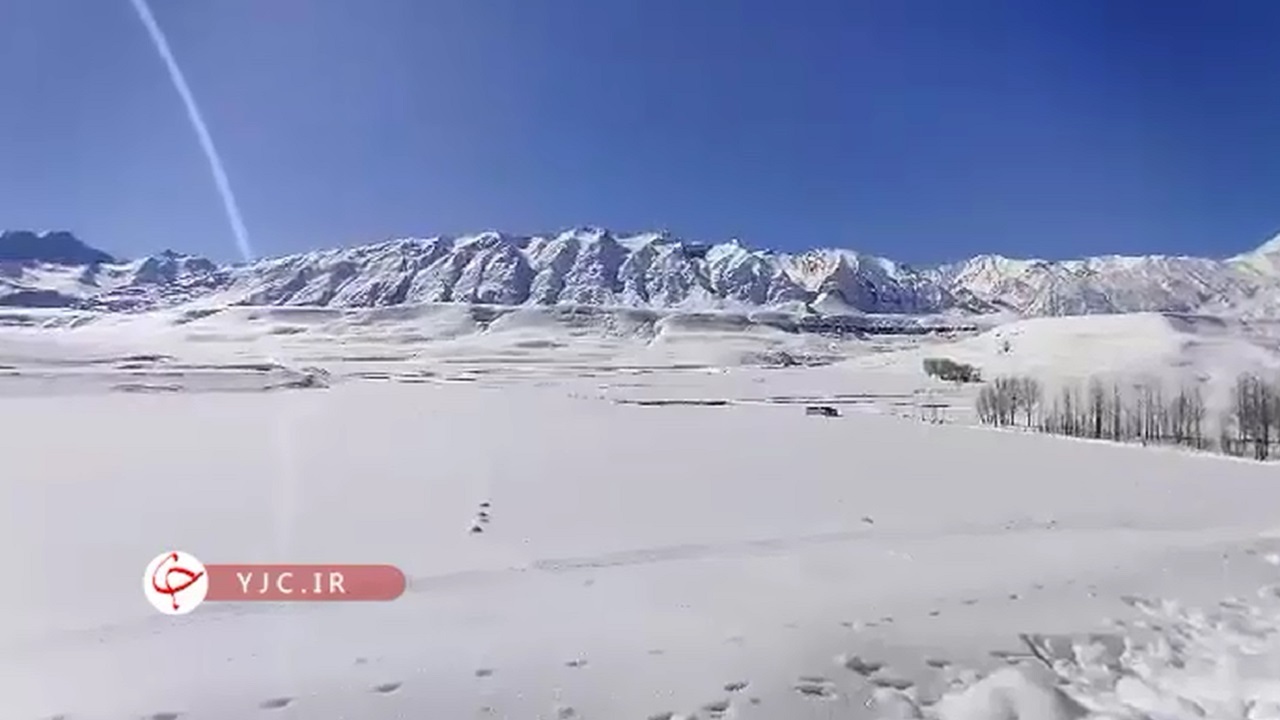 کلیپی از زردکوه بختیاری، دی ماه ۱۴۰۱ + فیلم
