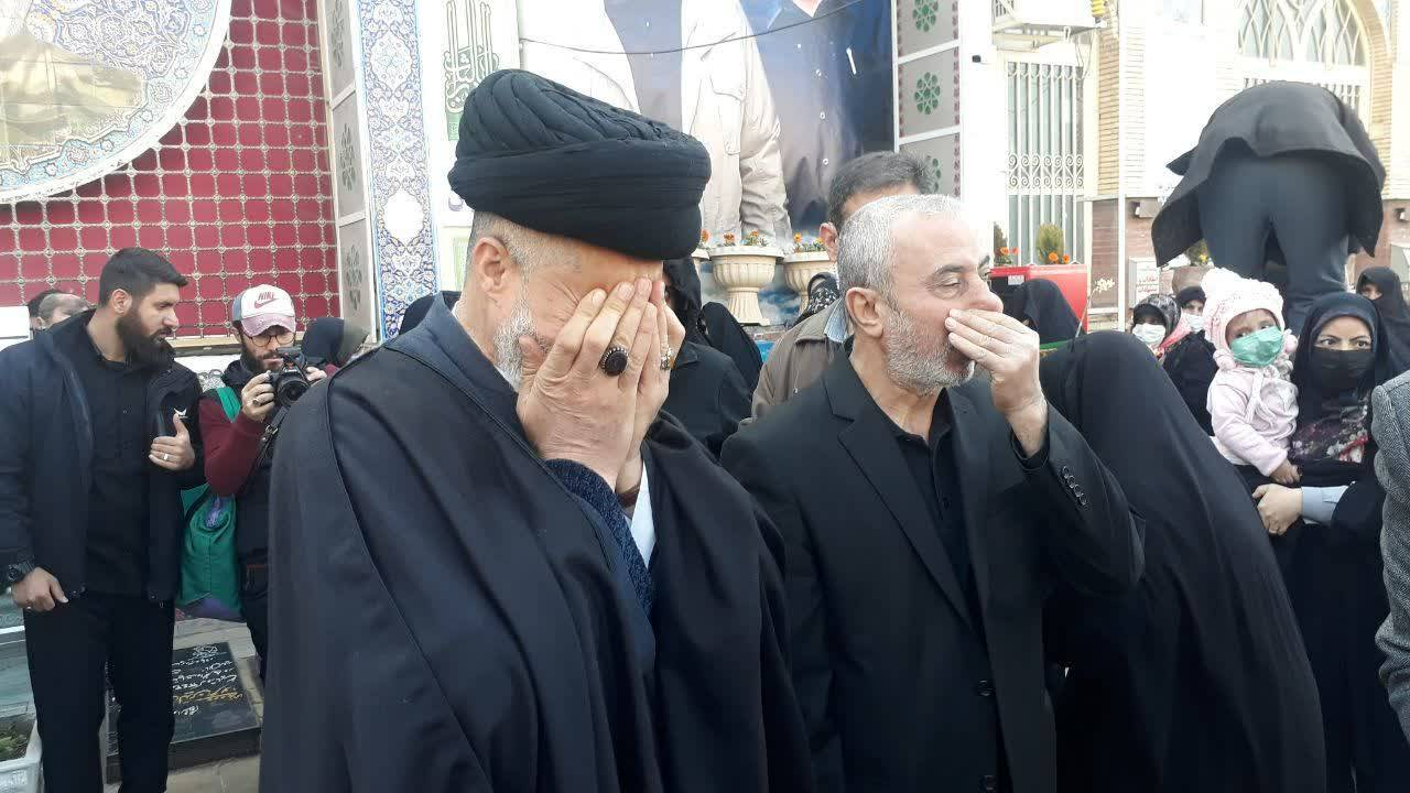 گلزار شهدای کرمان، میعادگاه عاشقانی از سراسر دنیا + فیلم و تصاویر