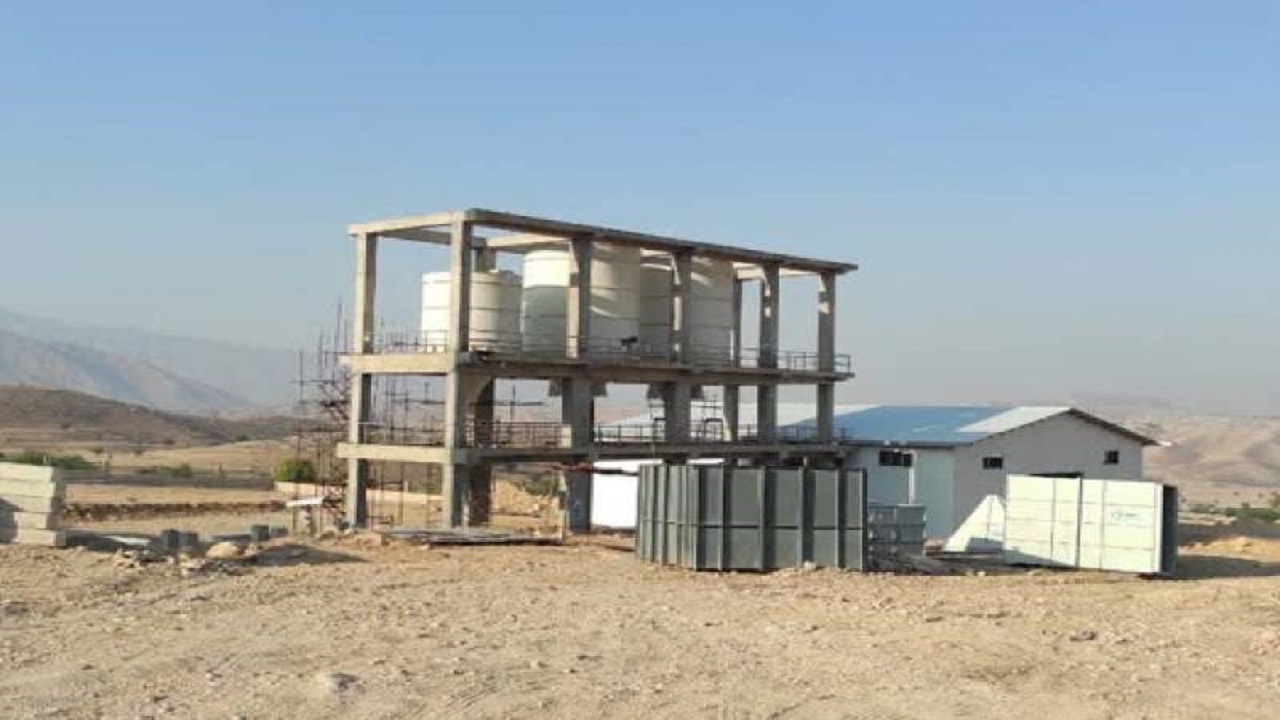 کارخانه تعطیل آهک هیدراته چرام فعالیت خود را از سر گرفت