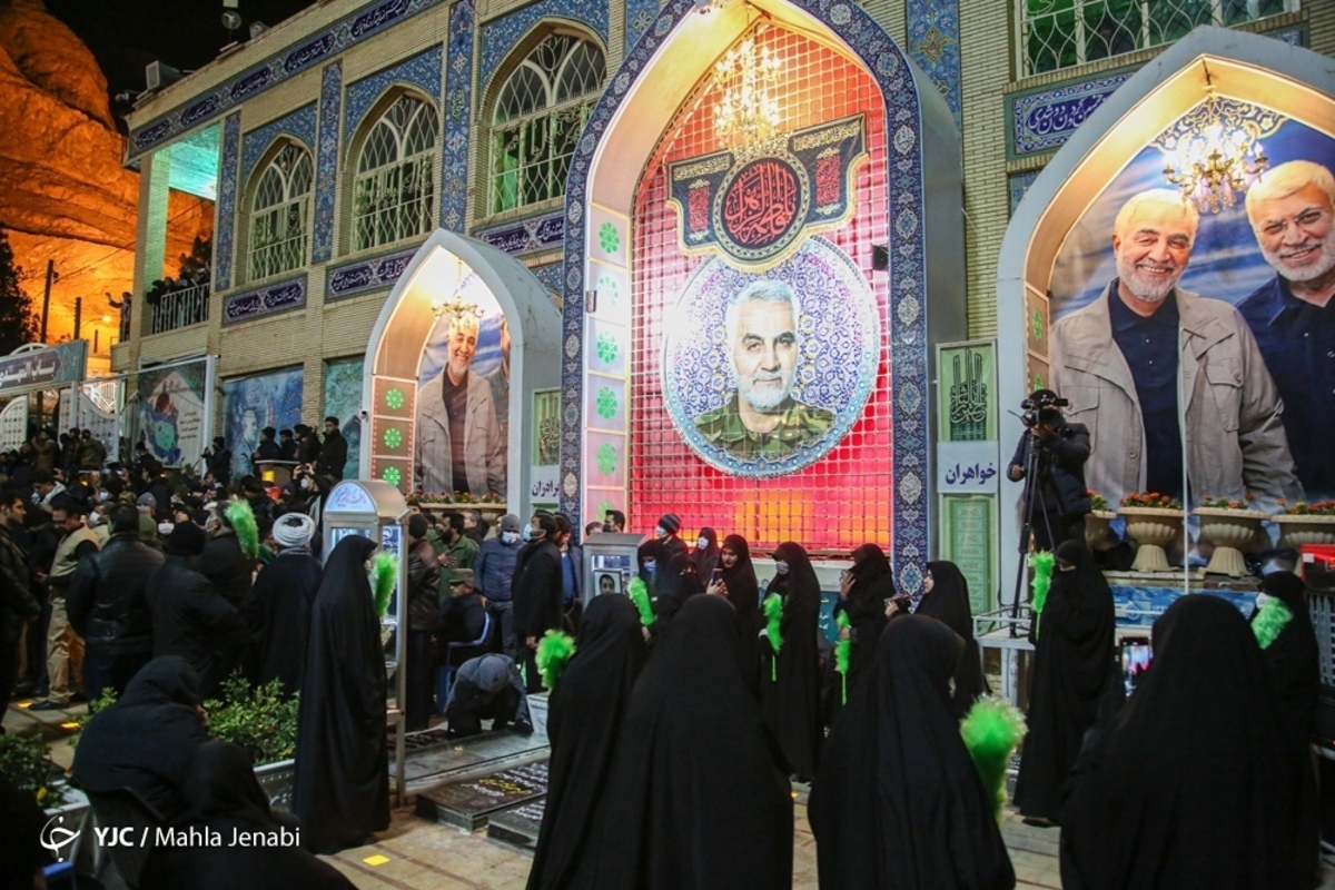 راهپیمایی راهیان مقاومت در سالگرد شهادت سردار دل‌ها _ کرمان