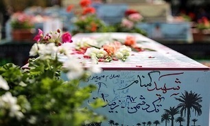 تشییع پیکر پاک شهید گمنام در کرمان