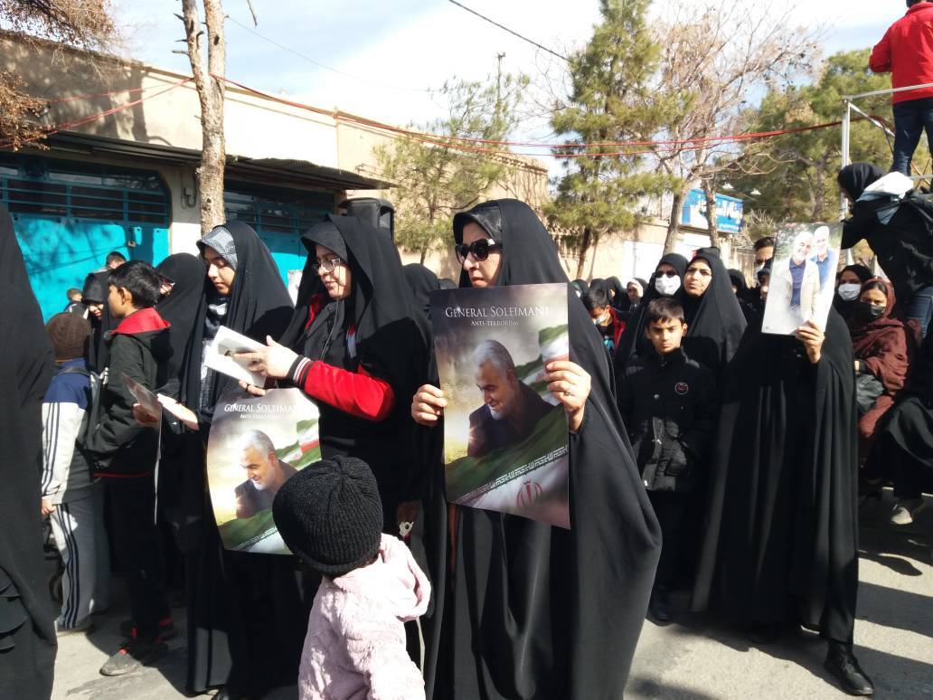 راهپیمایی راهیان مقاومت در سالگرد شهادت سردار دل&zwnj;ها + تصاویر
