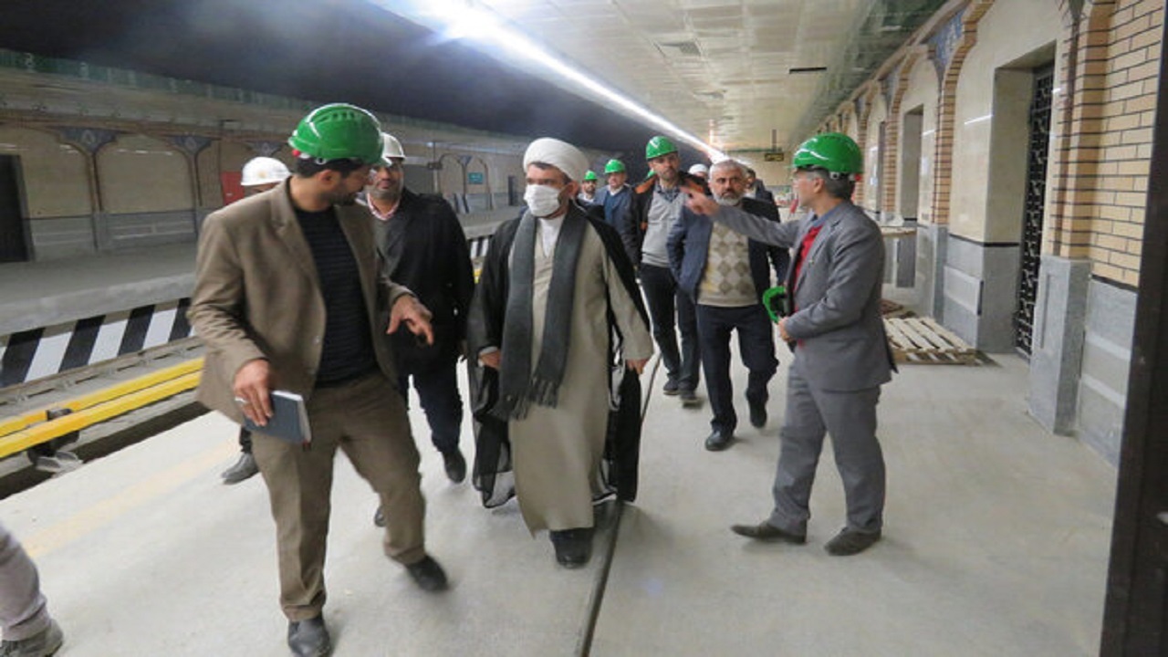 دادستان قم از پروژه مترو بازدید کرد