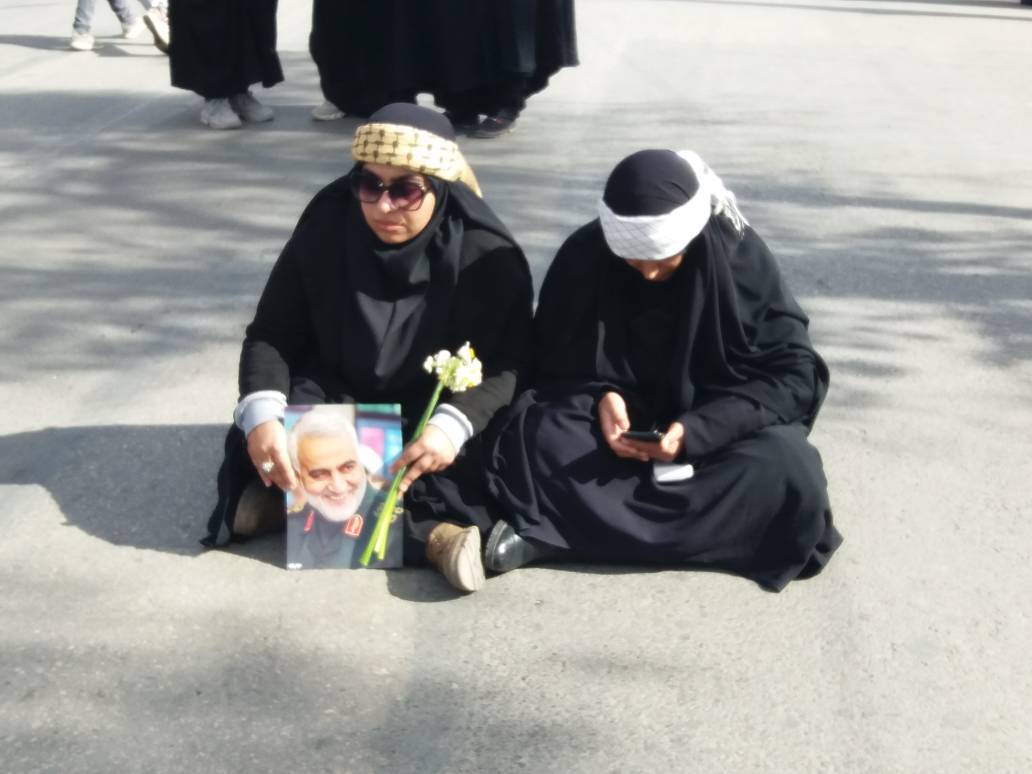 راهپیمایی راهیان مقاومت در سالگرد شهادت سردار دل&zwnj;ها + تصاویر