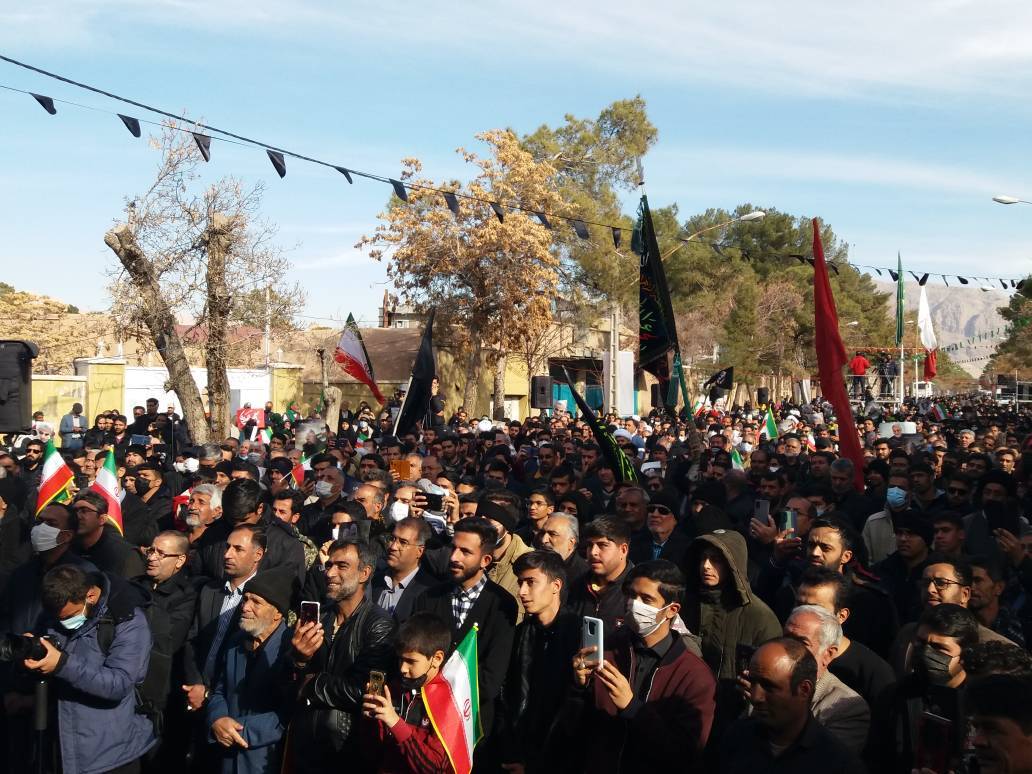 راهپیمایی راهیان مقاومت در سالگرد شهادت سردار دل&zwnj;ها + تصاویر