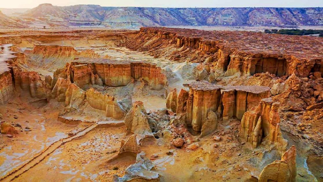 آشنایی با یکی از ژئو پارک های جنوب ایران + فیلم