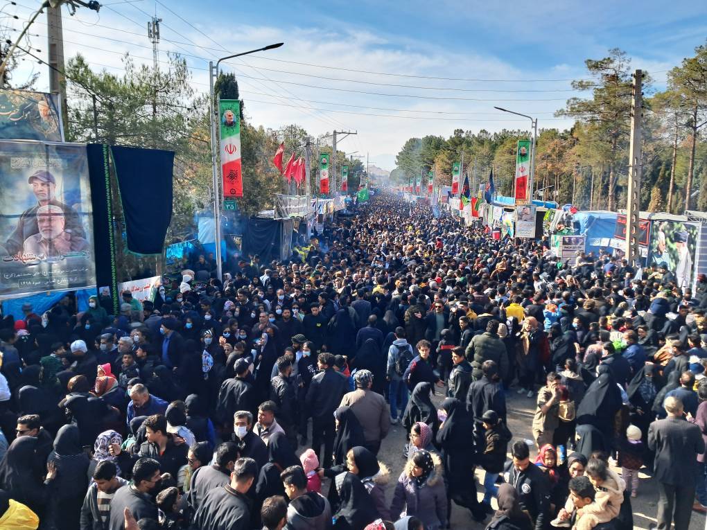 راهپیمایی سالگرد شهادت سردار دل&zwnj;ها