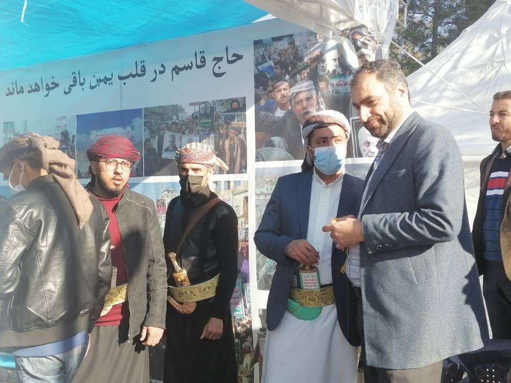 حاج قاسم ناصر المستضعفین یمنی هاست +فیلم