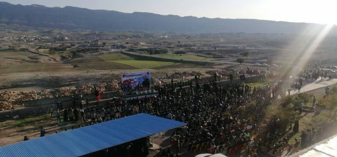 مراسم تشییع شهدای گمنام در شهرستان اندیکا برگزار شد  فیلم و تصاویر