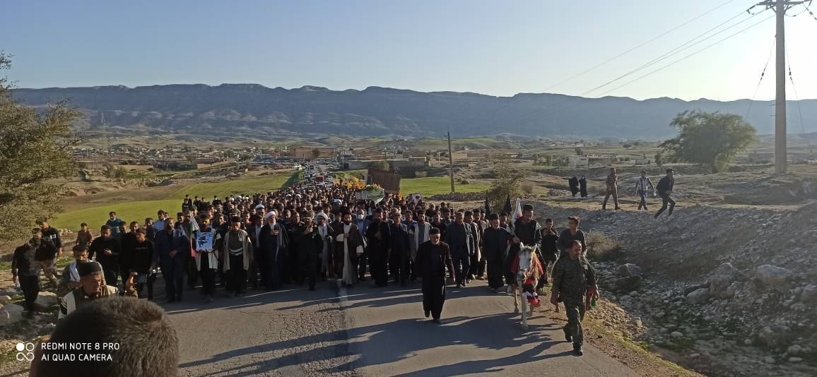 مراسم تشییع شهدای گمنام در شهرستان اندیکا برگزار شد  فیلم و تصاویر