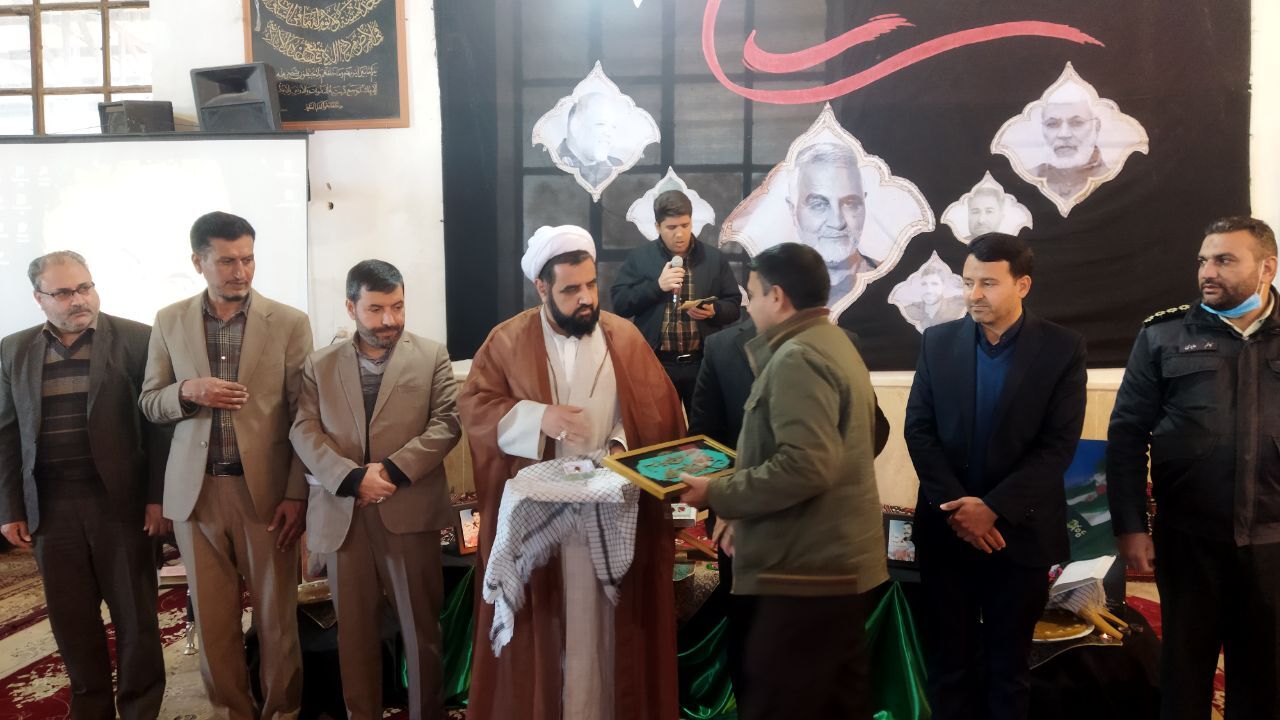 رونمایی از انگشترحاج قاسم در روستای شور رود نیشابور
