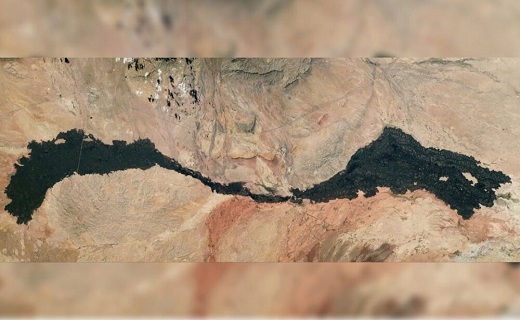 زخم جریان گدازه&zwnj;ی باستانی