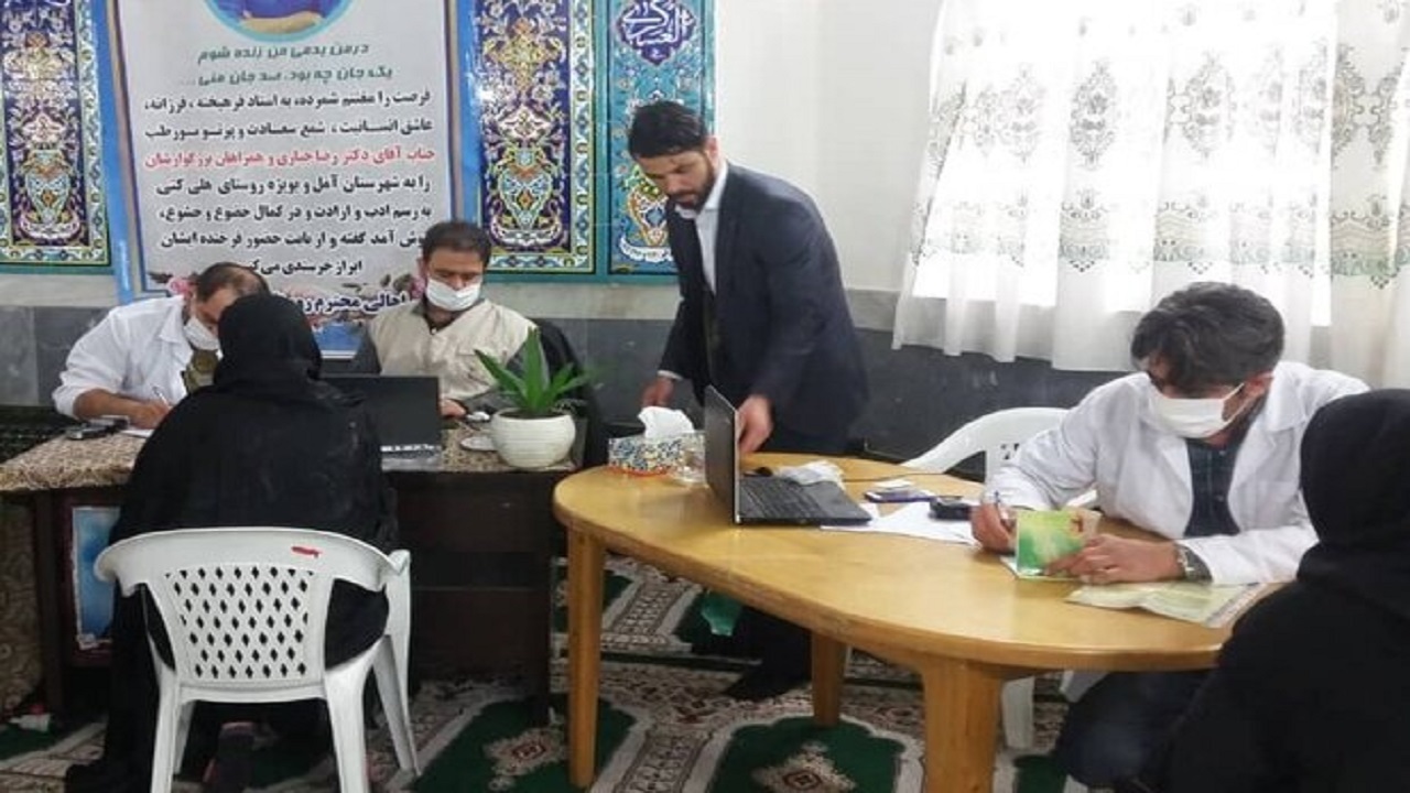 ارائه خدمات پزشکی رایگان در مناطق محروم به نیت شهید سلیمانی