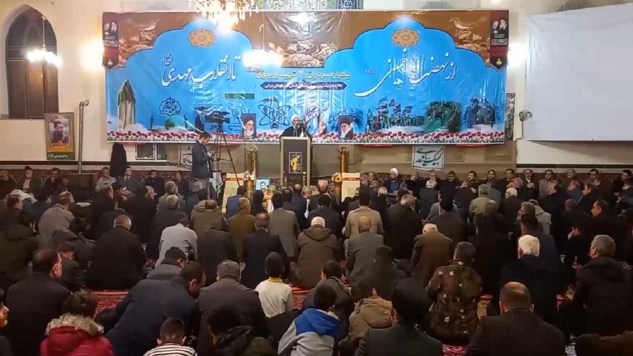 یادواره ۷۱ شهید روستا‌ی ورجوی درمراغه+فیلم