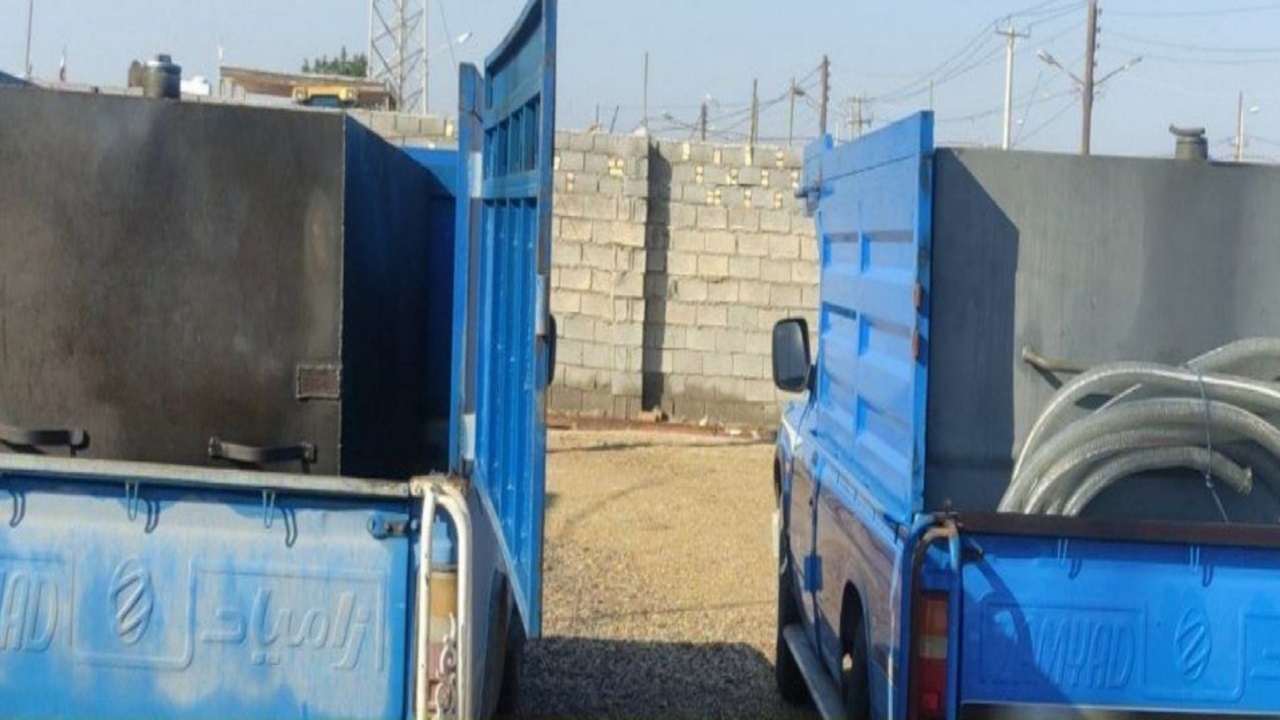 کشف بیش از ۴ هزار گازوئیل قاچاق در آبادان