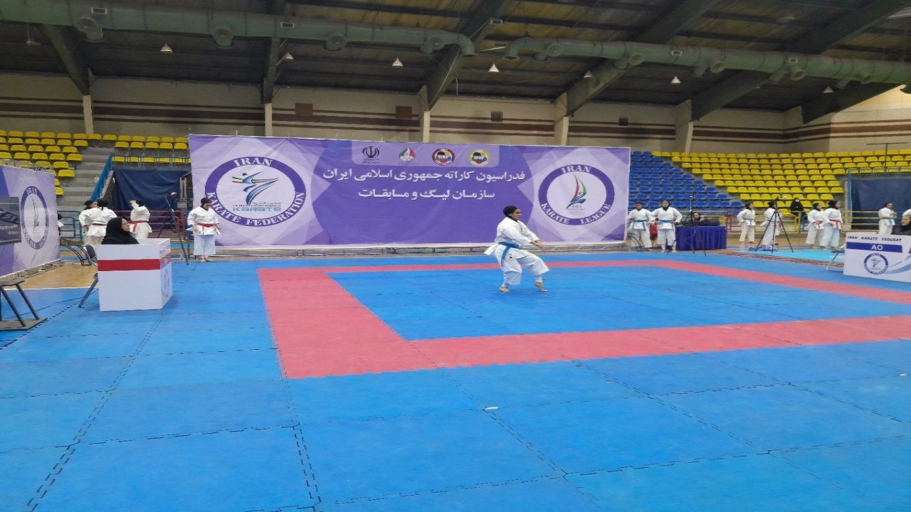 نمایندگان مازندران در جایگاه سوم و چهارم لیگ برتر کاراته بانوان